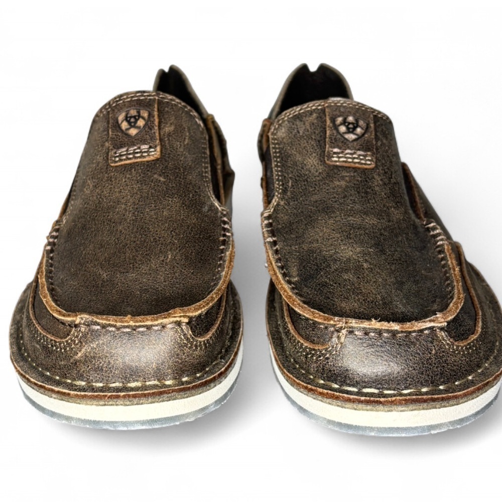 Ariat Cruiser Slip On Loafers Men’s 9D Brown Leather Camo